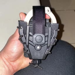 PA66 Nylon Tactical Molle Handcuff Pouch Bag Module Cuff Case Vest with Waist Quick Pull Out Pockets