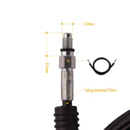 Electric Mountain Road Bike Hydraulic Brake Set Accessories Screws Copper Sleeve Oil Needle Custom One-piece Tubing 2500 Xod