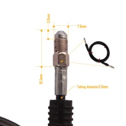 Electric Mountain Road Bike Hydraulic Brake Set Accessories Screws Copper Sleeve Oil Needle Custom One-piece Tubing 2500 Xod