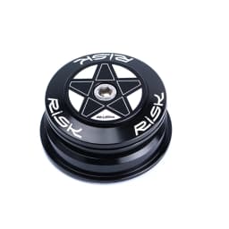 RISK MTB Bike Road Bicycle Headset 44-56/44-55 CNC 1 1/8"-1 1/2" 1.5 Tapered Tube fork Straight Tube Al Alloy Double Bearing