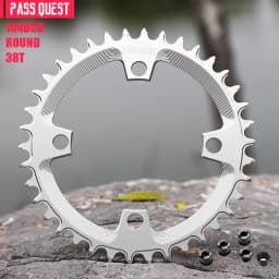 Colorful Closed Disc 104 BCD Round Mountain Bikes ChainWheel Chainrings Crankset 34T 36T 38T 40T 42T 44T 46T 48T