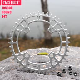 Colorful Closed Disc 104 BCD Round Mountain Bikes ChainWheel Chainrings Crankset 34T 36T 38T 40T 42T 44T 46T 48T