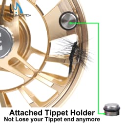 Maximumcatch AVID PRO 3-9wt Lightweight Hardened Fly Fishing Reel Physical CNC Machined 6061T6 Aluminum Robust Fly Reel