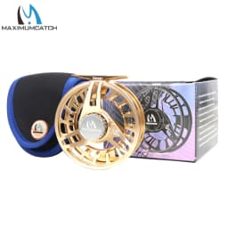 Maximumcatch AVID PRO 3-9wt Lightweight Hardened Fly Fishing Reel Physical CNC Machined 6061T6 Aluminum Robust Fly Reel