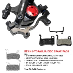 ZOOM HB100 MTB Line Pulling Hydraulic Disc Brake Calipers Front & Rear