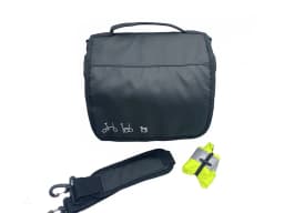 Folding Bike Front Bags Panniers Use For Brompton Bicycle Handbag Storage Bag Camera Bag With Waterproof cover Aluminum Mount