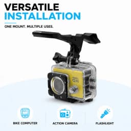 ULLICYC For Y1RS CCY1 Integrated Handlebar Computer Mount Compatible With Gopro/GPS/Garmin/Bryton/Wahoo Aluminum Alloy