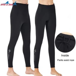 Men Wetsuit Pant 3mm Neoprene for Diving Surfing Scuba Snorkeling Winter Swimsuit Keep Warm Trousers Wet Suit