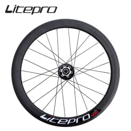 Litepro S42 AERO Folding Bike 20 Inch 406/451 V Disc Brake 11 Speed Wheelset 4 Sealed Bearing Alloy Wheels BMX Bicycle Rims