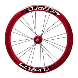 Litepro S42 AERO Folding Bike 20 Inch 406/451 V Disc Brake 11 Speed Wheelset 4 Sealed Bearing Alloy Wheels BMX Bicycle Rims