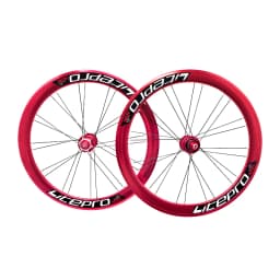 Litepro S42 AERO Folding Bike 20 Inch 406/451 V Disc Brake 11 Speed Wheelset 4 Sealed Bearing Alloy Wheels BMX Bicycle Rims