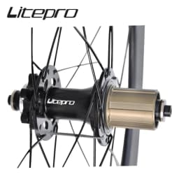 Litepro S42 AERO Folding Bike 20 Inch 406/451 V Disc Brake 11 Speed Wheelset 4 Sealed Bearing Alloy Wheels BMX Bicycle Rims