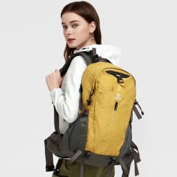 GOLDEN CAMEL Outdoor Mountaineering Bag Backpack Large Capacity Portable Camping Hiking Men And Women Anti-splash Wear-resistant