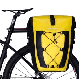 ROCKBROS Waterproof Bike Bag 25L Travel Cycling Bag Basket Bicycle Rear Rack Tail Seat Trunk Bag Bicycle Bag Panniers 1PCS