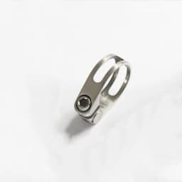 Bicycle seat clamp titanium 31.8/34.9mm ultra-light lock on seatpost clip