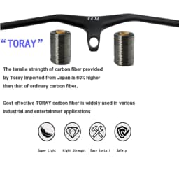 New FCFB Multiple Colour MTB Integrated Handlebar Carbon Fiber One-shaped Handlebar Stem -17Degree Bike Frame Bicycle Parts
