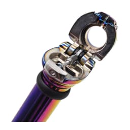 Litepro Bicycle Head Tube Aluminum Alloy 40CM Folding Bike Stem Fixed Handle Post Stand Pipe Quick Release 25.4MM