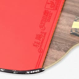 DHS 9 Star Table Tennis Racket Professional 5 Wood 2 ALC Offensive Ping Pong Racket with Hurricane Sticky Rubber