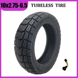 Xuancheng 10x2.75-6.5 Tubeless Tire 10x2.70-6.5 255x70 Off-Road Vacuum Tyre for Electric Scooter 10 Inch Pneumatic Wheel Parts