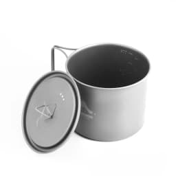 NEW TOAKS Titanium 550ml Pot Ultralight Cup Two Version Outdoor Camping Mug with Lid