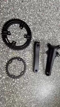 Shimano Ultegra R8100 FC-R8100 Crankset 2x12s HOLLOWTECH II 165mm 170mm 172.5mm 50-34T 52-36T For Road Bike Original Shimano