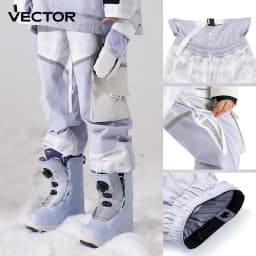 Winter Ski Pants Man Women Outdoor High Quality Windproof Waterproof Warm Snow Trousers Winter Ski Snowboarding Pants Splicing