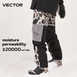 Winter Ski Pants Man Women Outdoor High Quality Windproof Waterproof Warm Snow Trousers Winter Ski Snowboarding Pants Splicing