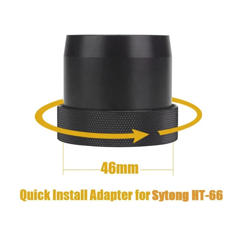 46-S Fast Bracket Sleeve Install Adapter Bayonet 4 In1 Sleeve Bracket Night Vision Scope Adapter Bayonet For Sytong HT-66/HT-77