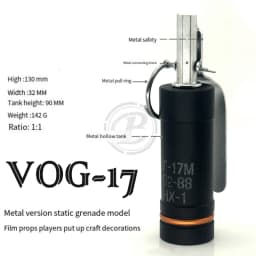 VOG-17 Metal Version Of Static Model Teaching Aid Storage Jar Toy