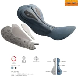 Italian Bicycle Seat Cushion Cycling Pants Summer&Autumn Quick Dry Grey Gel Pad Bike Bib Pants High End Breathable Long Tights