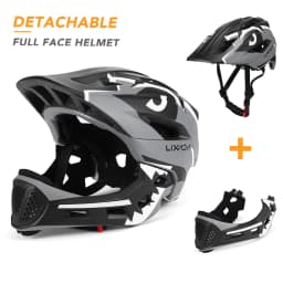 Kids Detachable Full Face Bike Helmet Children's Sports Child Cycling MTB Motorcycle Skateboarding Roller Skating Helmet