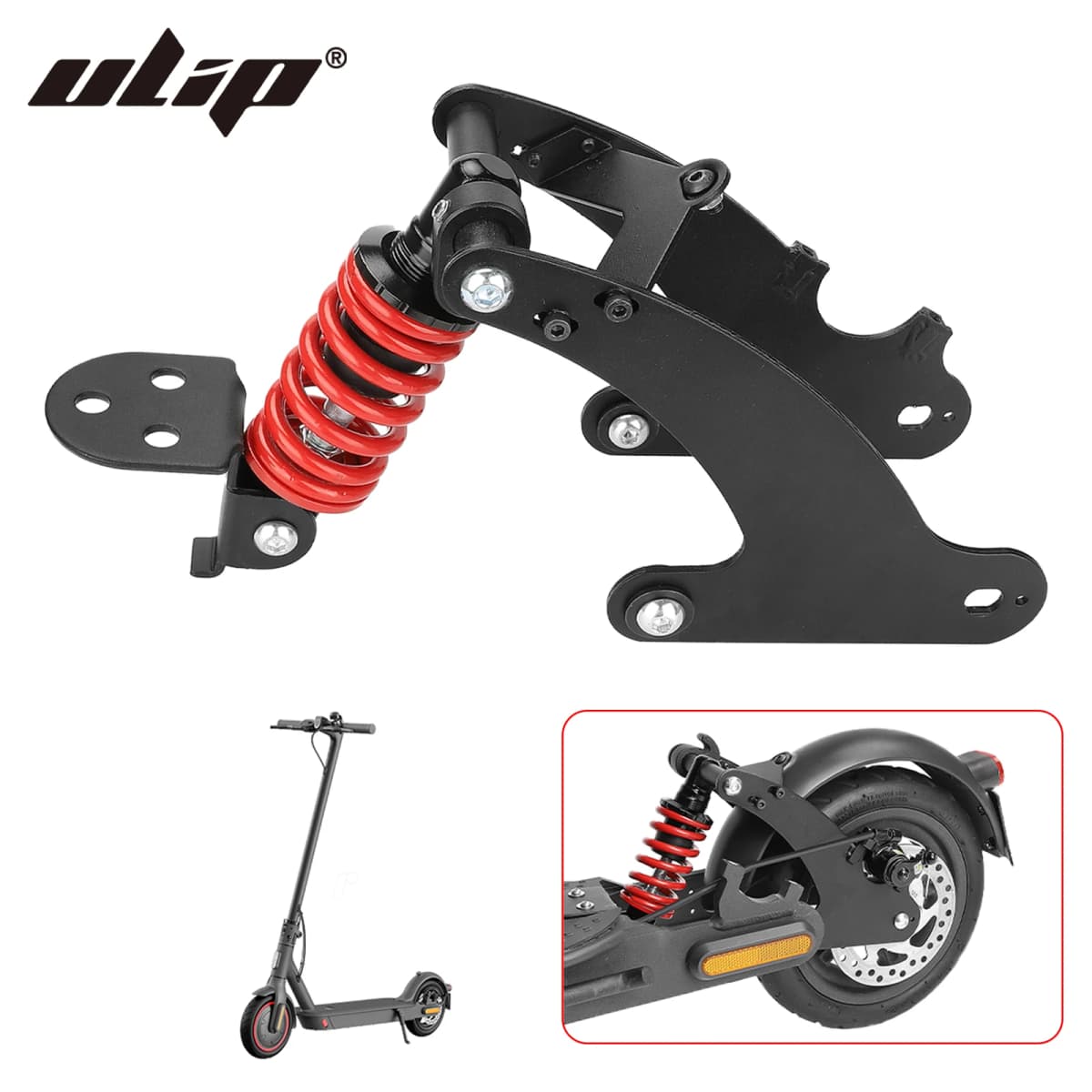 For Xiaomi M365 Pro Pro2 1S Electric Scooter Upgraded Rear Suspension Kit Rear Shock Absorber Shock Absorption Accessories Parts