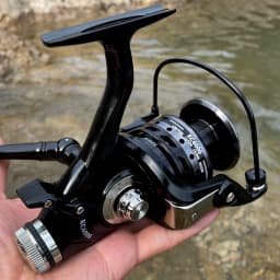 No Gapless Metal Body Freshwater and Seawater Dual Use Fishing Reel Big Pulling Drag 8KG Spinning Spool Left and Right Hand Swap