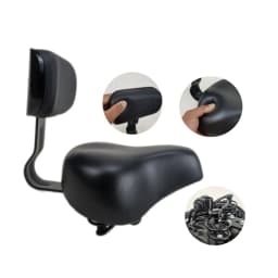 Electric Bicycle Saddle Universal Parts with Back Accessories