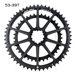 GOLDIX Road Bike Chainring 50-34T 52-36T 53-39T 10 11 12 Speed Double Chainwheel for SR Direct Mount 3-Bolt Crankset