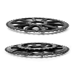 GOLDIX Road Bike Chainring 50-34T 52-36T 53-39T 10 11 12 Speed Double Chainwheel for SR Direct Mount 3-Bolt Crankset