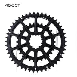 GOLDIX Road Bike Chainring 50-34T 52-36T 53-39T 10 11 12 Speed Double Chainwheel for SR Direct Mount 3-Bolt Crankset