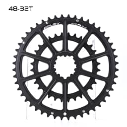 GOLDIX Road Bike Chainring 50-34T 52-36T 53-39T 10 11 12 Speed Double Chainwheel for SR Direct Mount 3-Bolt Crankset