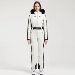 GSOU SNOW One-piece Ski Suit Women Thickening Snowboard Female Overalls Winter Windproof Waterproof Breathable Clothing Skiing