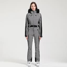GSOU SNOW One-piece Ski Suit Women Thickening Snowboard Female Overalls Winter Windproof Waterproof Breathable Clothing Skiing