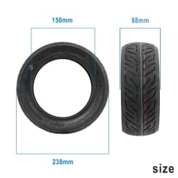 10x3.00-6 Tubeless Tire for Kugoo M4 Pro For Zero 11X for Kaabo Wolf 10 Inch City Road Vacuum Tire 10x3 Inch Tyre Parts