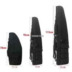 70cm / 95cm / 115cm Tactical Gun Storage Bag Outdoor Shooting Hunting Shotgun Carry Case Rifle Shoulder Bag with Pad
