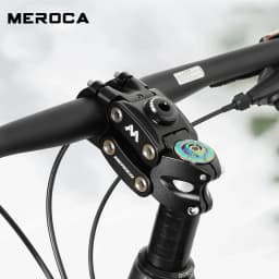 MEROCA Bicycle Four Link Shock Stem 31.8*90MM Aluminum Alloy XC Grave Road Mountain Bike Risers Suspension Stems
