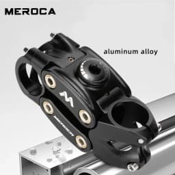 MEROCA Bicycle Four Link Shock Stem 31.8*90MM Aluminum Alloy XC Grave Road Mountain Bike Risers Suspension Stems