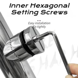 1PC Fishing Rod Holder Stainless Steel Fishing Rod Racks Bracket Hardware Stainless Steel Fishing Accessories Fishing Supplies