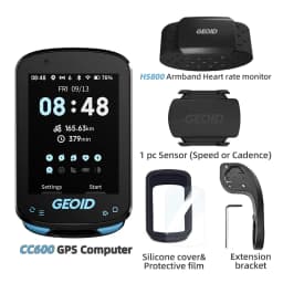 GEOID CC600 Route Navigation Bicycle GPS Computer 11 Languages Wireless Bike Speedometer Automatical WIFI ANT+ Odometer