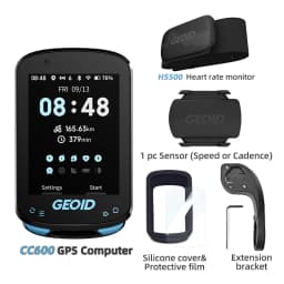 GEOID CC600 Route Navigation Bicycle GPS Computer 11 Languages Wireless Bike Speedometer Automatical WIFI ANT+ Odometer