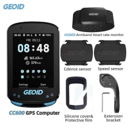 GEOID CC600 Route Navigation Bicycle GPS Computer 11 Languages Wireless Bike Speedometer Automatical WIFI ANT+ Odometer
