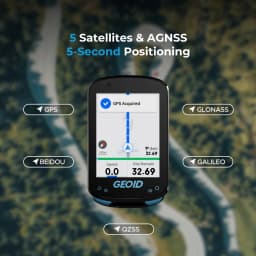 GEOID CC600 Route Navigation Bicycle GPS Computer 11 Languages Wireless Bike Speedometer Automatical WIFI ANT+ Odometer