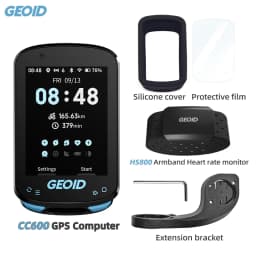 GEOID CC600 Route Navigation Bicycle GPS Computer 11 Languages Wireless Bike Speedometer Automatical WIFI ANT+ Odometer